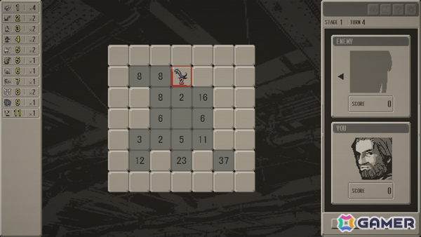 敵の配置だけでなくそれぞれのレベルまで推理するマインスイーパー型パズルADV「Bloody Grids」Steam版がリリース!の画像