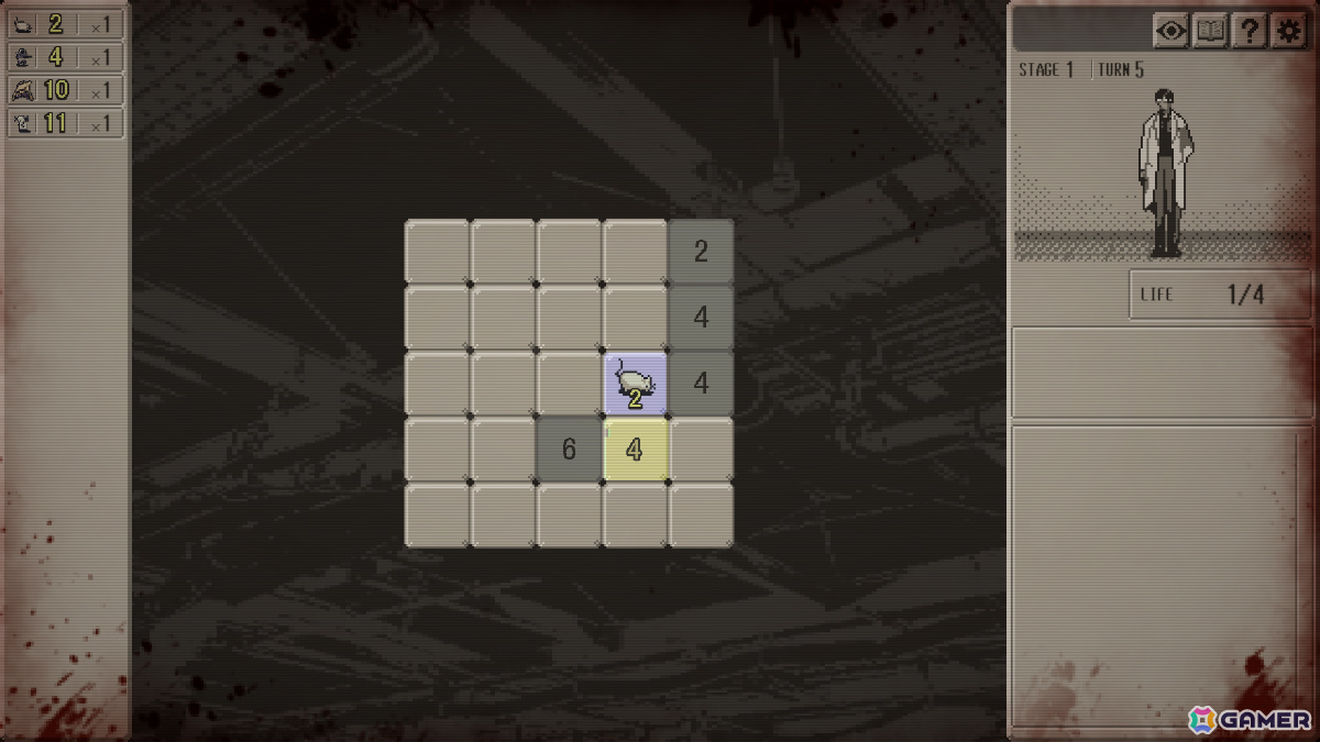 敵の配置だけでなくそれぞれのレベルまで推理するマインスイーパー型パズルADV「Bloody Grids」Steam版がリリース！の画像4