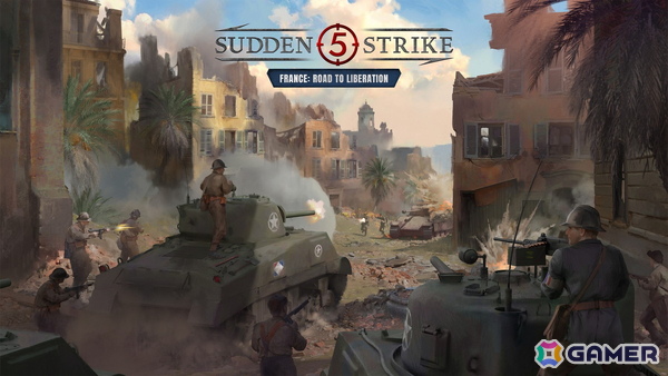 「サドン ストライク 5」ドラグーン作戦を描く第1弾DLC「France: Road to Liberation」が配信！6つのミッションや新ユニット・兵器などを追加の画像1