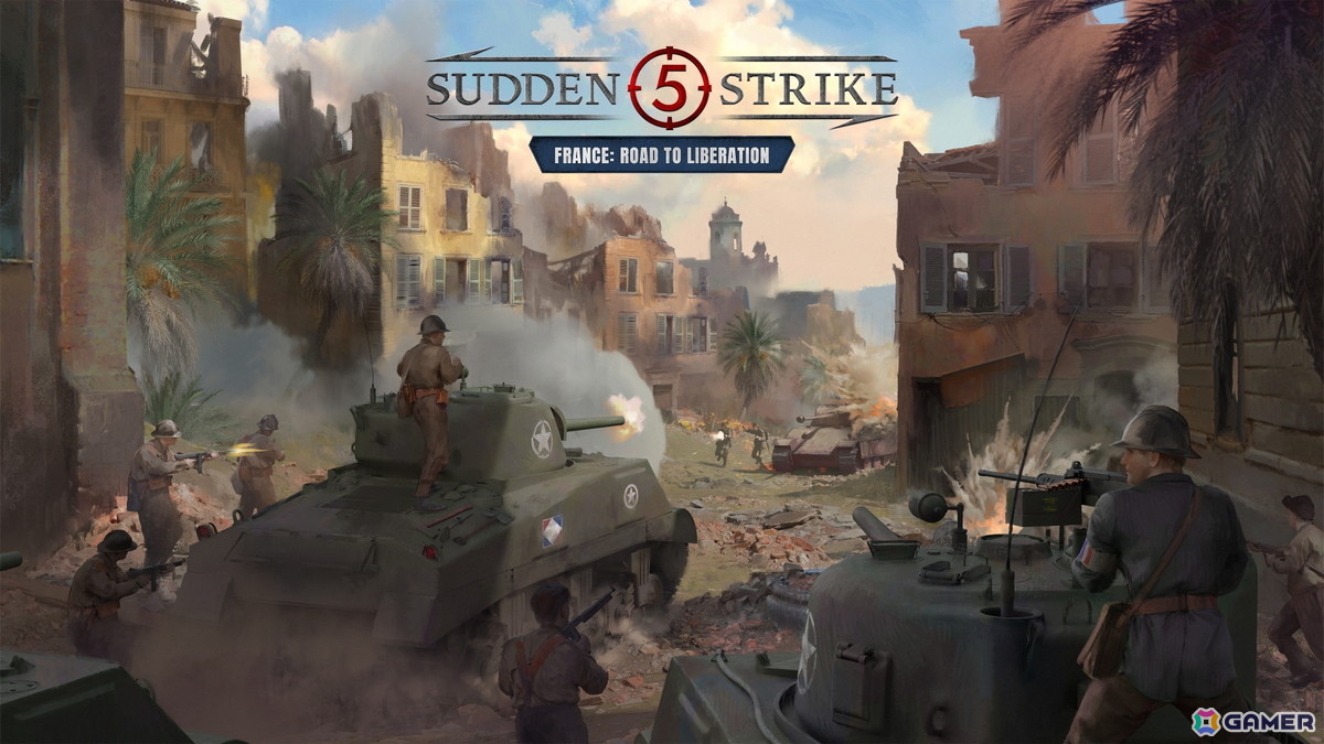 「サドン ストライク 5」ドラグーン作戦を描く第1弾DLC「France: Road to Liberation」が配信！6つのミッションや新ユニット・兵器などを追加の画像