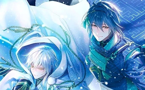 「刀剣乱舞 - ICE BLADE -」八振りの刀剣男士が集結した描き下ろしキャラクタービジュアル「刀剣男士 イメージオンアイスver.」が公開！
