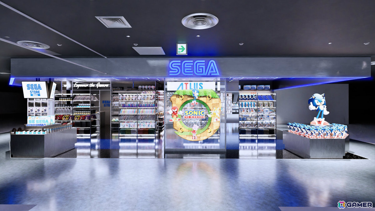 セガ、関西エリア初の旗艦店「SEGA STORE OSAKA」を10月2日に心斎橋PARCOでグランドオープンの画像