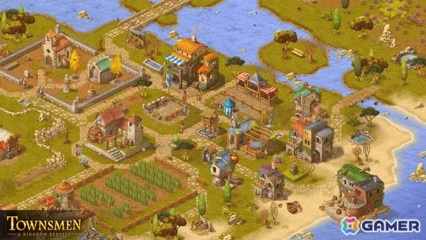 中世街づくりシム「Townsmen - A Kingdom Rebuilt」のiOS/Android版が配信!チュートリアルやシナリオの一部は無料でプレイ可能の画像