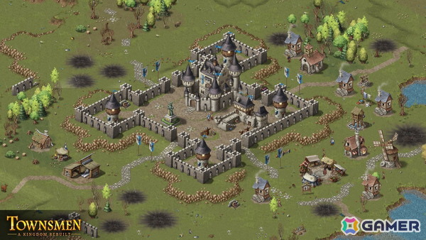 中世街づくりシム「Townsmen - A Kingdom Rebuilt」のiOS/Android版が配信!チュートリアルやシナリオの一部は無料でプレイ可能の画像