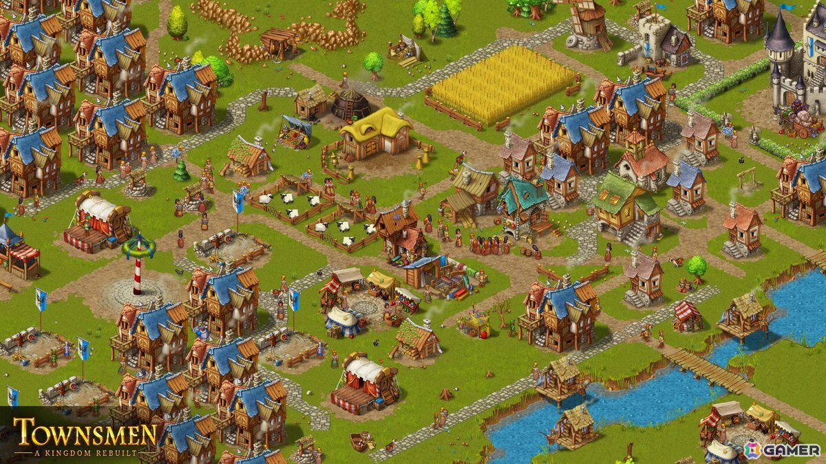中世街づくりシム「Townsmen - A Kingdom Rebuilt」のiOS/Android版が配信！チュートリアルやシナリオの一部は無料でプレイ可能の画像4