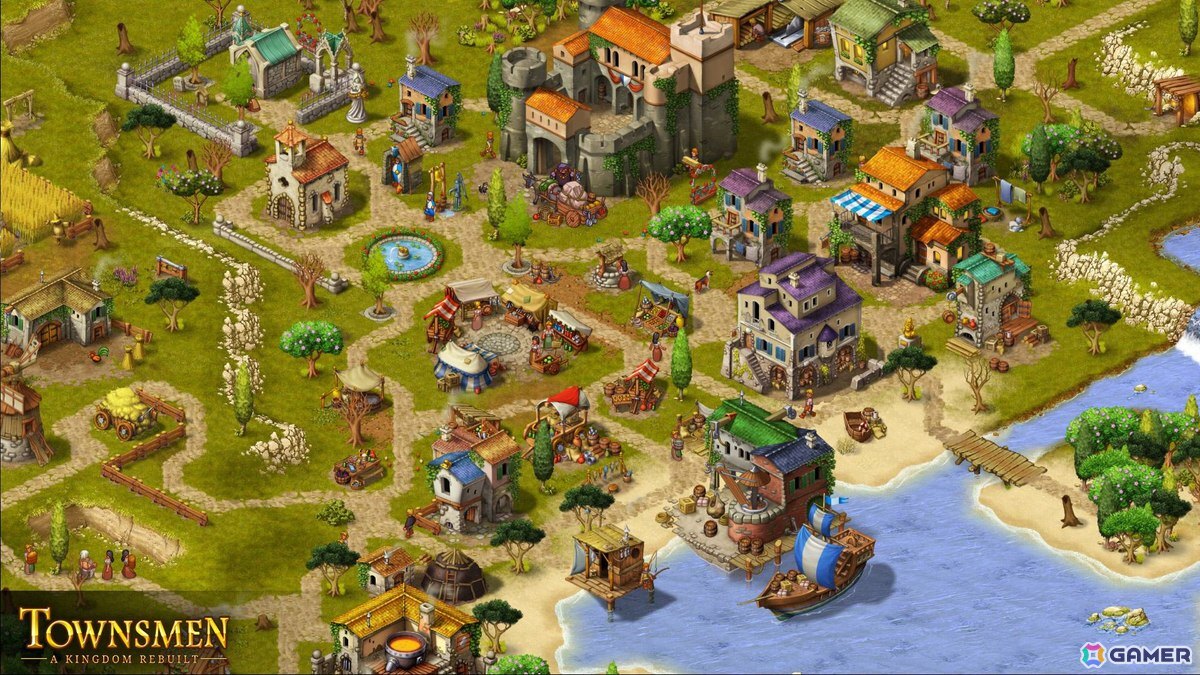 中世街づくりシム「Townsmen - A Kingdom Rebuilt」のiOS/Android版が配信！チュートリアルやシナリオの一部は無料でプレイ可能の画像5