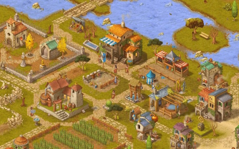 中世街づくりシム「Townsmen - A Kingdom Rebuilt」のiOS/Android版が配信!チュートリアルやシナリオの一部は無料でプレイ可能