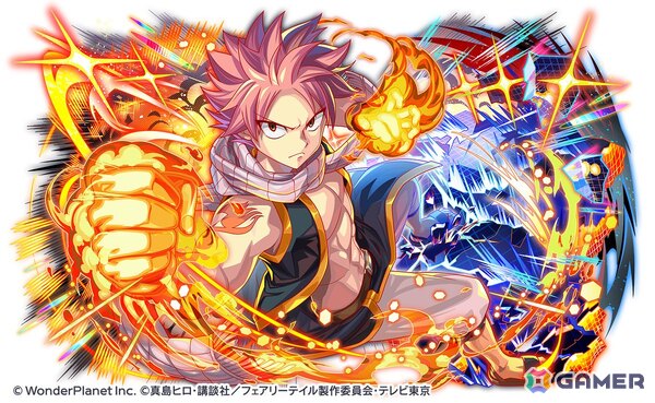 「クラッシュフィーバー」アニメ「FAIRY TAIL」コラボが8月1日より開催！ナツ、ルーシィ、グレイなどが登場の画像2