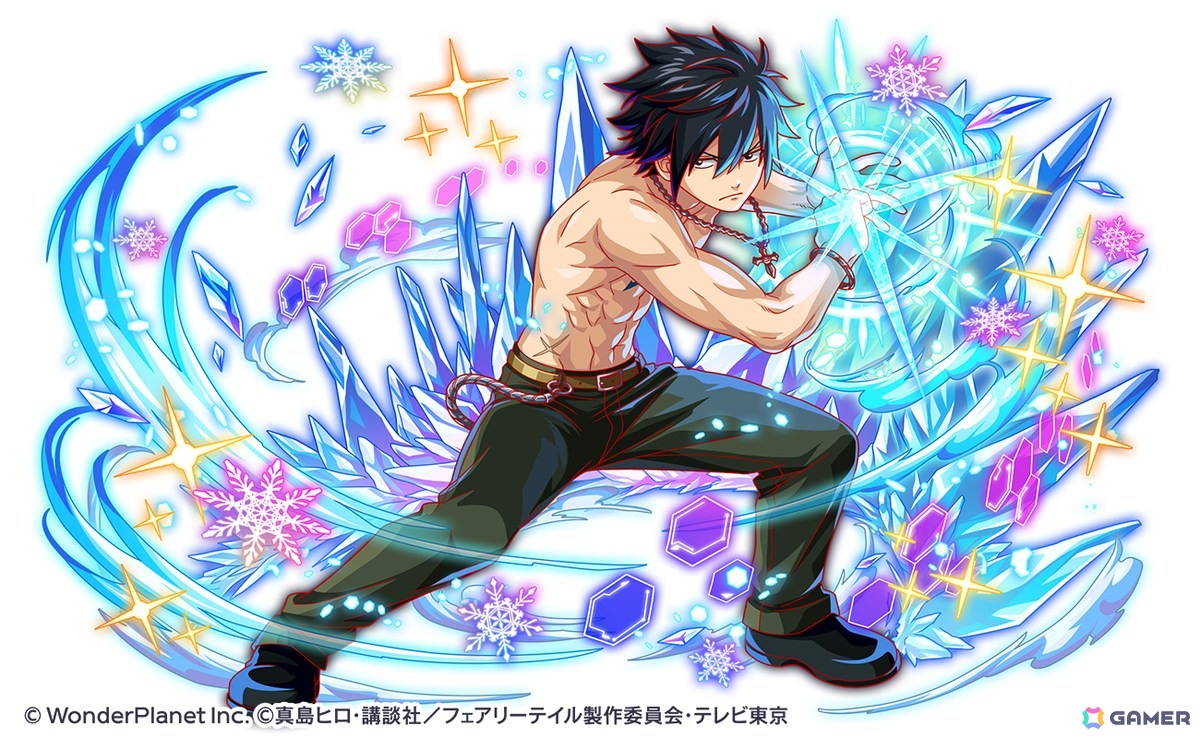 「クラッシュフィーバー」アニメ「FAIRY TAIL」コラボが8月1日より開催!ナツ、ルーシィ、グレイなどが登場の画像