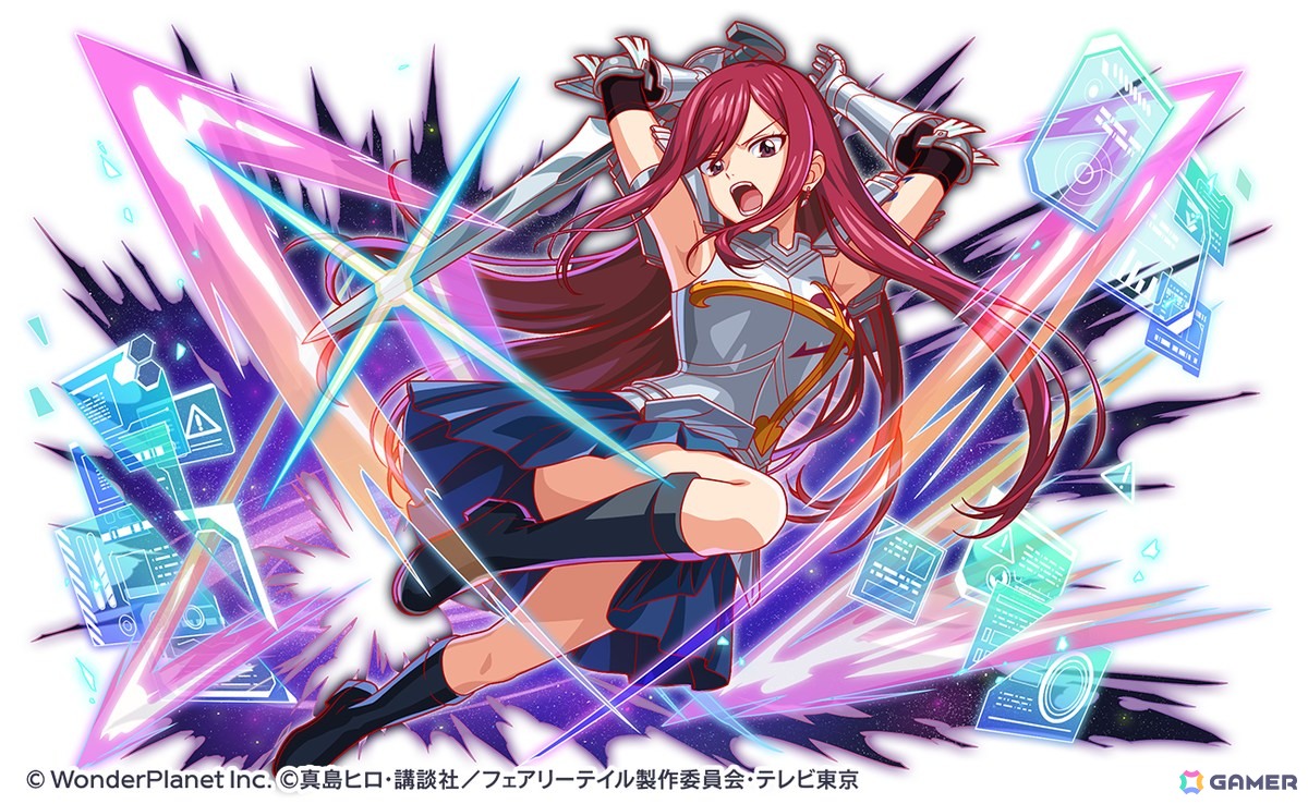 「クラッシュフィーバー」アニメ「FAIRY TAIL」コラボが8月1日より開催!ナツ、ルーシィ、グレイなどが登場の画像
