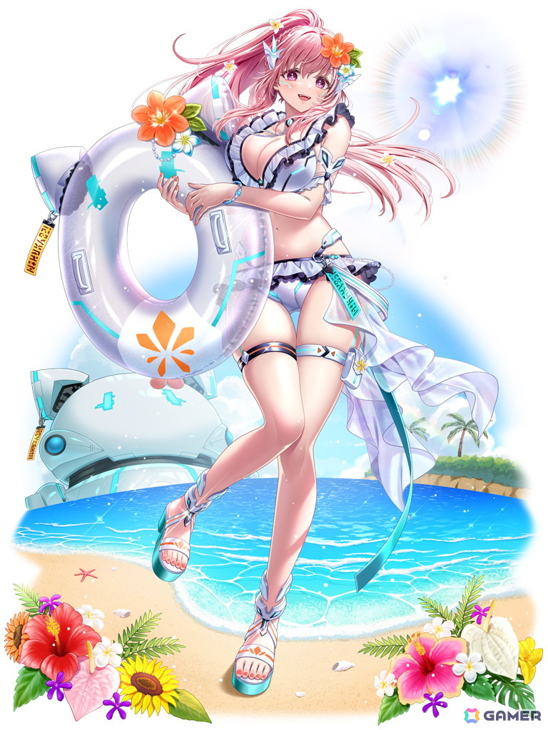 「白猫プロジェクト NEW WORLD'S」でイベント「サマー・ビーチ・バケーション」が開催!水着姿のエレノア、ニルカ、フラン、カクリアがガチャに登場の画像
