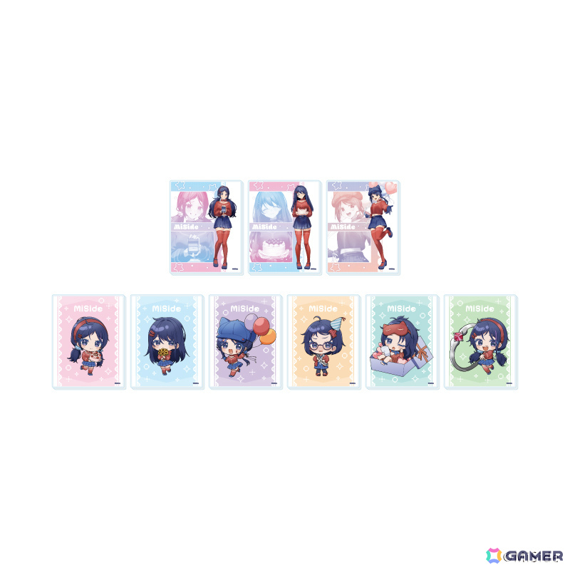 「MiSide : ミサイド」ミタの誕生日を祝うのにぴったりな描き起こし&ミニキャライラストグッズの販売がeeo Store onlineで開始!の画像
