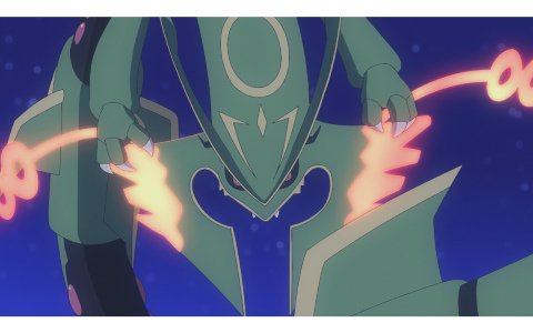TVアニメ「ポケットモンスター」メガレックウザが8月14日放送の第145話に登場！ワンダーボヤージュ編の一挙配信も7月31日より開始
