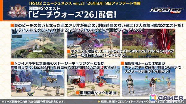 「PSO2 ニュージェネシス」sena先生とのクリエイターコラボ、ずんだもんとのコラボ開催が発表！「超・夢幻祭」の情報もの画像25