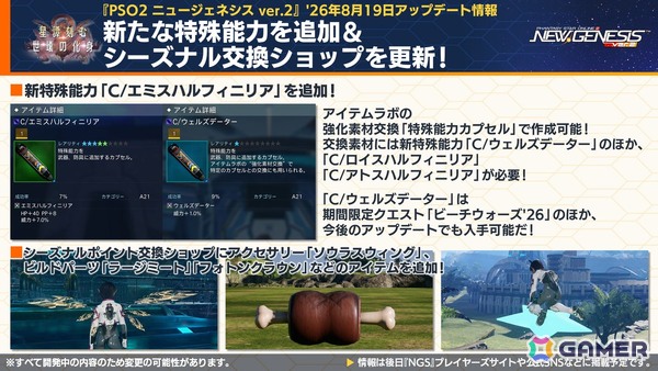 「PSO2 ニュージェネシス」sena先生とのクリエイターコラボ、ずんだもんとのコラボ開催が発表！「超・夢幻祭」の情報もの画像26