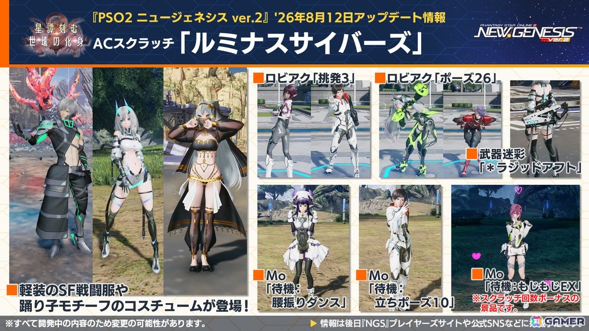 「PSO2 ニュージェネシス」sena先生とのクリエイターコラボ、ずんだもんとのコラボ開催が発表!「超・夢幻祭」の情報もの画像
