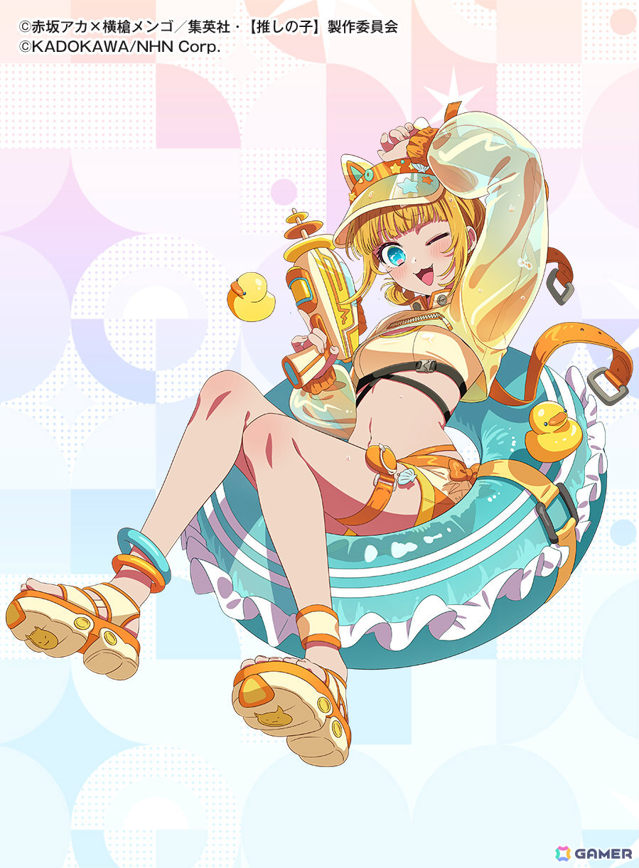「【推しの子】Puzzle Star」有馬かなとMEMちょが水着で登場！ピックアップガチャ［サマースプラッシュ］第2弾が開催の画像