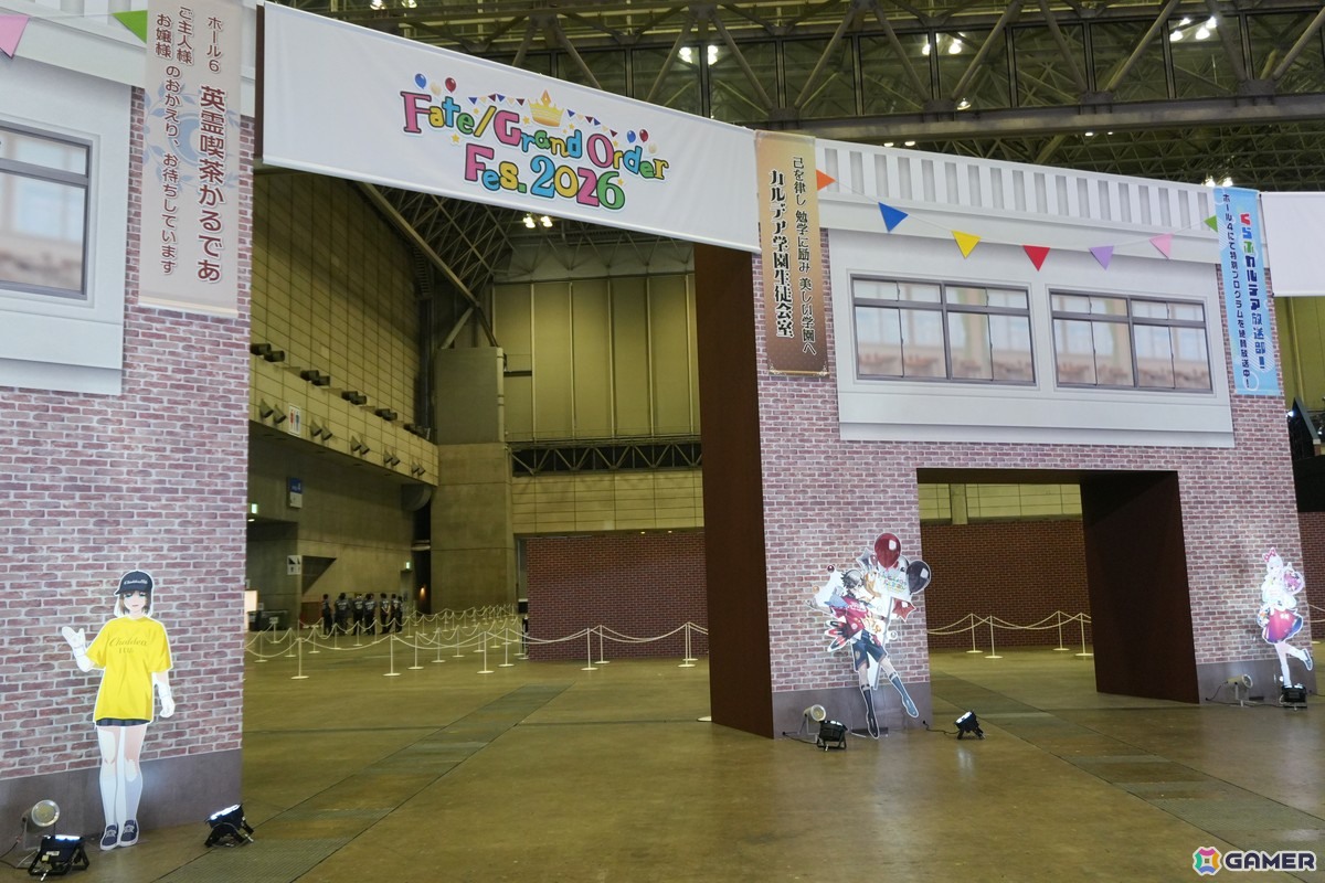 「FGO Fes. 2026」部活動にカフェ、お化け屋敷まで!?遊び心満載の「カルデア学園祭」会場フォトレポート!の画像