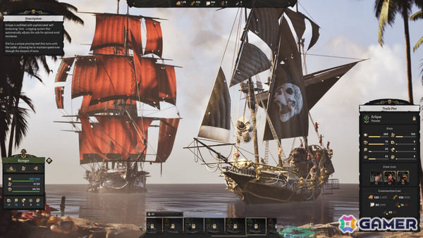 海賊のアジトを築き王国に立ち向かう都市建設ゲーム「Corsair Cove」1.0正式版がリリース!荒くれ者の乗組員たちをまとめ上げて海の覇者となれの画像