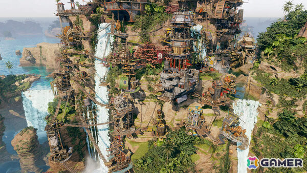 海賊のアジトを築き王国に立ち向かう都市建設ゲーム「Corsair Cove」1.0正式版がリリース!荒くれ者の乗組員たちをまとめ上げて海の覇者となれの画像