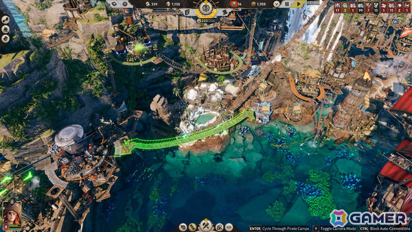 海賊のアジトを築き王国に立ち向かう都市建設ゲーム「Corsair Cove」1.0正式版がリリース!荒くれ者の乗組員たちをまとめ上げて海の覇者となれの画像