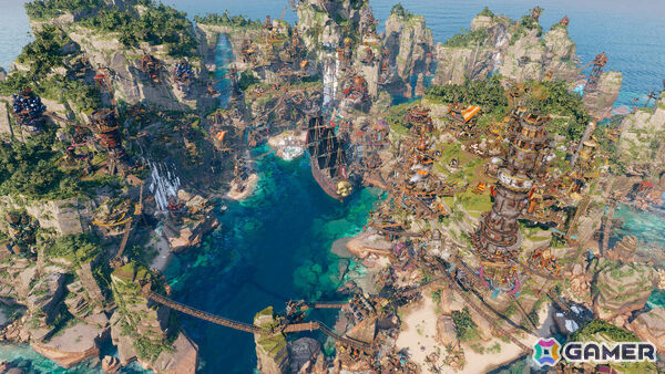 海賊のアジトを築き王国に立ち向かう都市建設ゲーム「Corsair Cove」1.0正式版がリリース!荒くれ者の乗組員たちをまとめ上げて海の覇者となれの画像