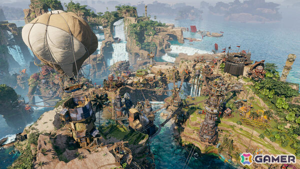 海賊のアジトを築き王国に立ち向かう都市建設ゲーム「Corsair Cove」1.0正式版がリリース!荒くれ者の乗組員たちをまとめ上げて海の覇者となれの画像