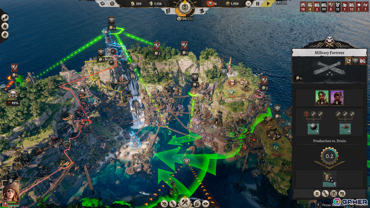 海賊のアジトを築き王国に立ち向かう都市建設ゲーム「Corsair Cove」1.0正式版がリリース！荒くれ者の乗組員たちをまとめ上げて海の覇者となれの画像11