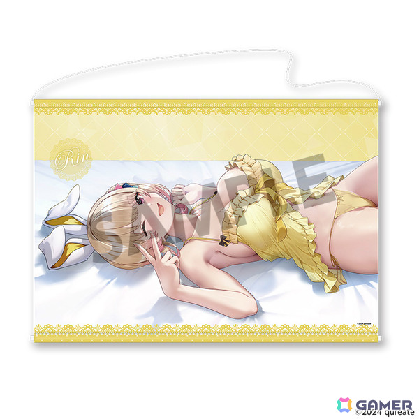「バニーガーデン」花奈、凜、美羽香の添い寝抱き枕カバーやB2タペストリーなどが描きおろしイラストで登場！の画像17