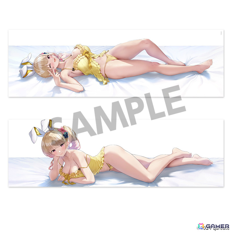 「バニーガーデン」花奈、凜、美羽香の添い寝抱き枕カバーやB2タペストリーなどが描きおろしイラストで登場！の画像5