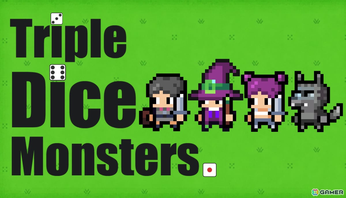 ダイスで戦うモンスター育成RPG「Triple Dice Monsters」Steamページが公開！スゴロクでモンスターを育て継承システムでさらに強化しようの画像
