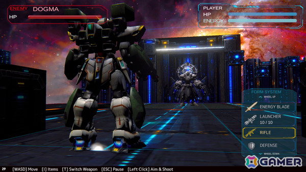 武器を瞬時に切り替えて戦うトップダウン型メカアクションシューター「VOID ARMOR: FORM DRIVE」が11月6日に発売！の画像