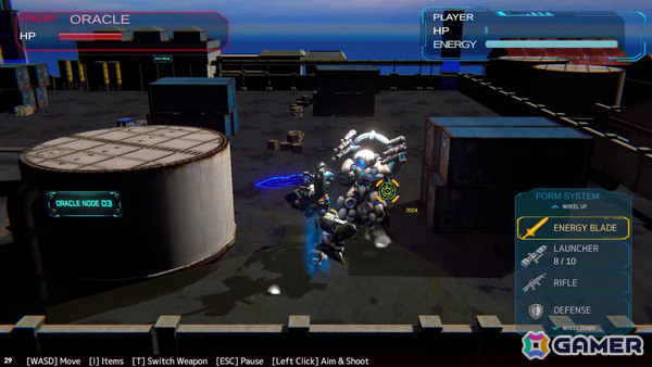 武器を瞬時に切り替えて戦うトップダウン型メカアクションシューター「VOID ARMOR: FORM DRIVE」が11月6日に発売！の画像