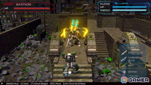 武器を瞬時に切り替えて戦うトップダウン型メカアクションシューター「VOID ARMOR: FORM DRIVE」が11月6日に発売！の画像