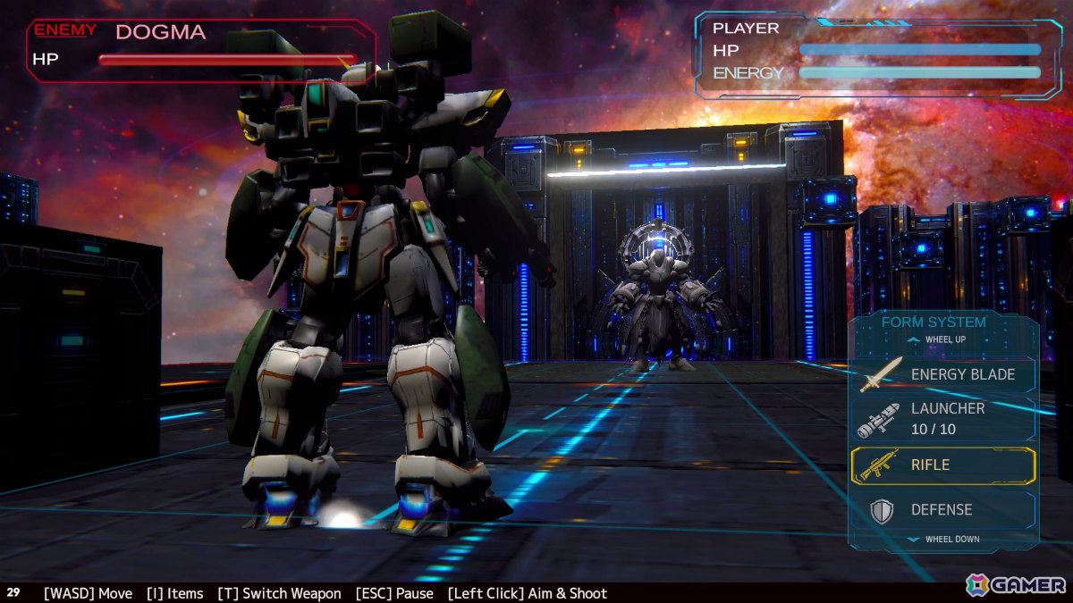 武器を瞬時に切り替えて戦うトップダウン型メカアクションシューター「VOID ARMOR: FORM DRIVE」が11月6日に発売！の画像15
