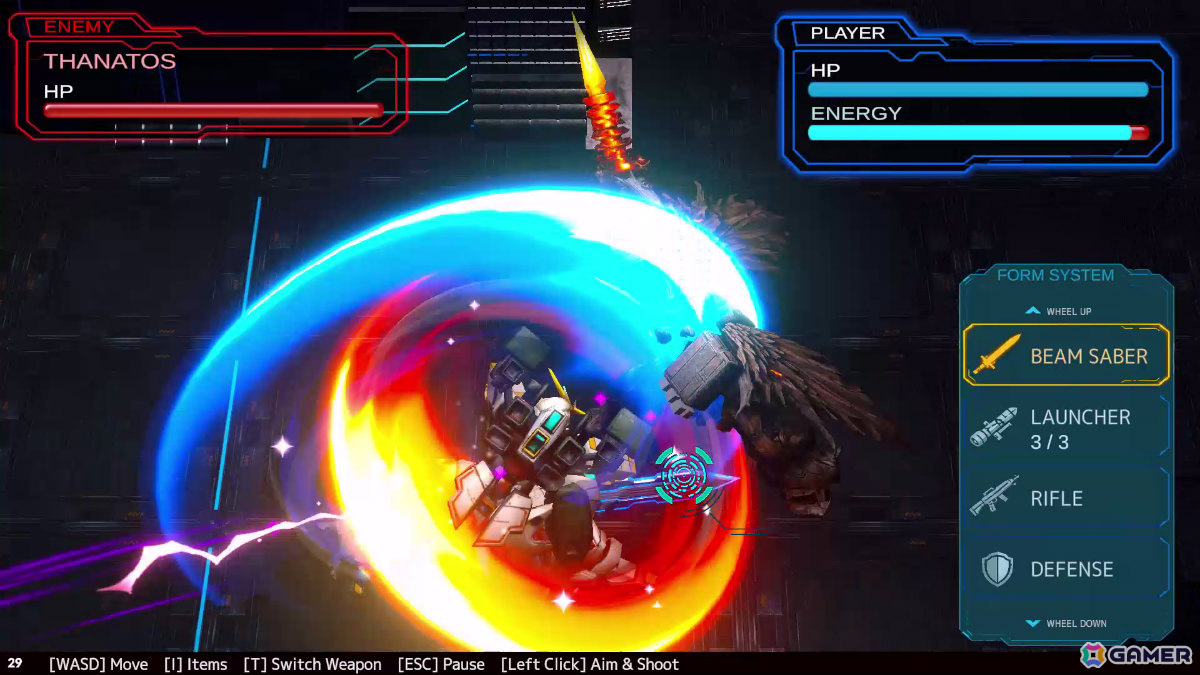 武器を瞬時に切り替えて戦うトップダウン型メカアクションシューター「VOID ARMOR: FORM DRIVE」が11月6日に発売！の画像