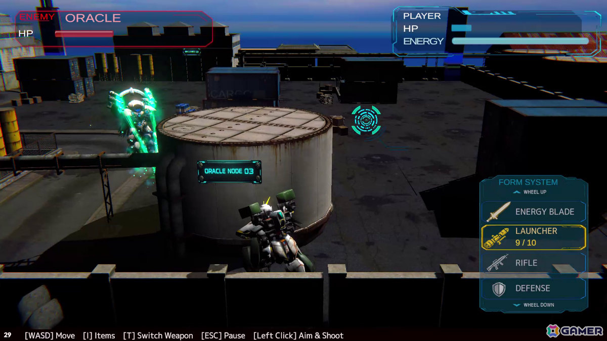 武器を瞬時に切り替えて戦うトップダウン型メカアクションシューター「VOID ARMOR: FORM DRIVE」が11月6日に発売！の画像7