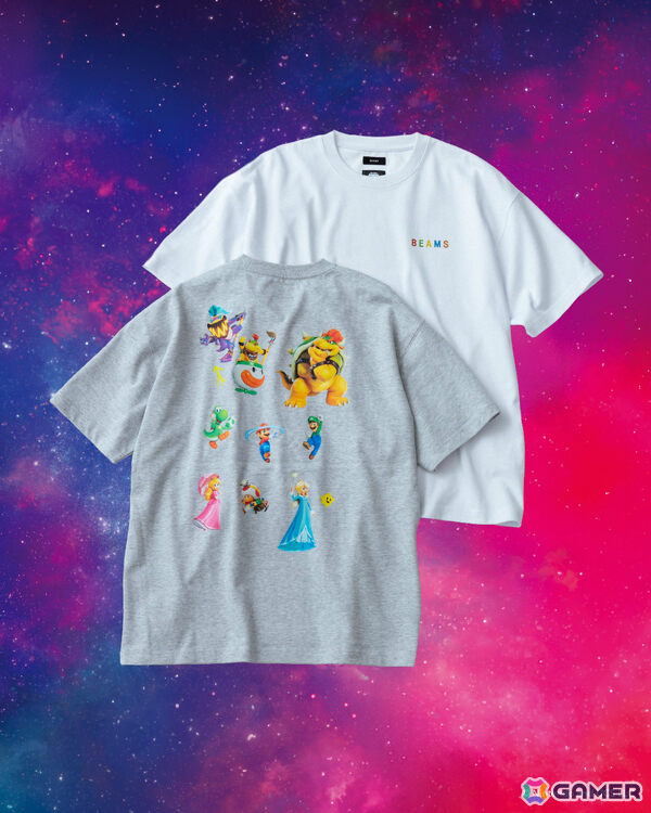映画「ザ・スーパーマリオギャラクシー・ムービー」とBEAMSのコラボコレクションが発売！の画像4