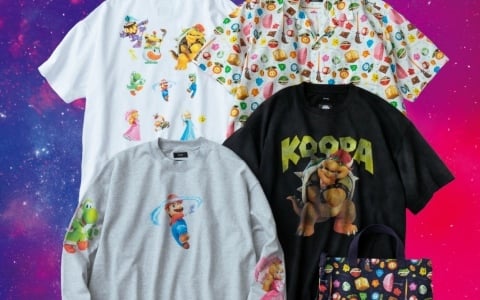 映画「ザ・スーパーマリオギャラクシー・ムービー」とBEAMSのコラボコレクションが発売！