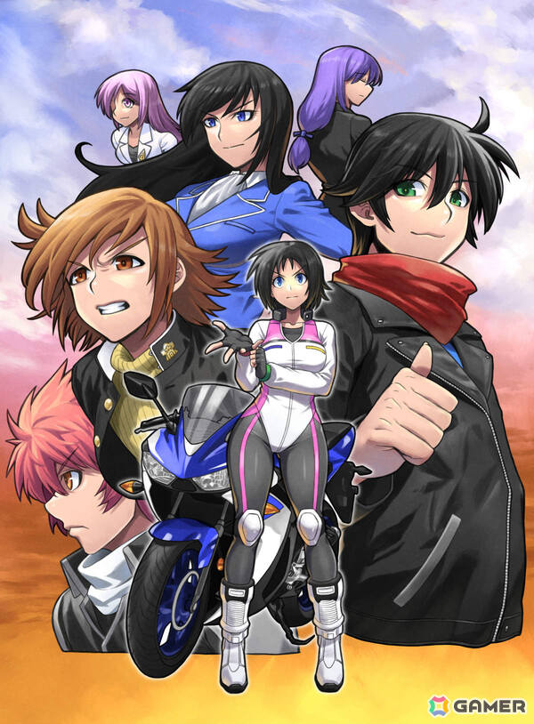 現代日本を舞台にバイクと拳で戦うシミュレーションRPG「ドラマチックロード 風の発端」が正式リリース！の画像1