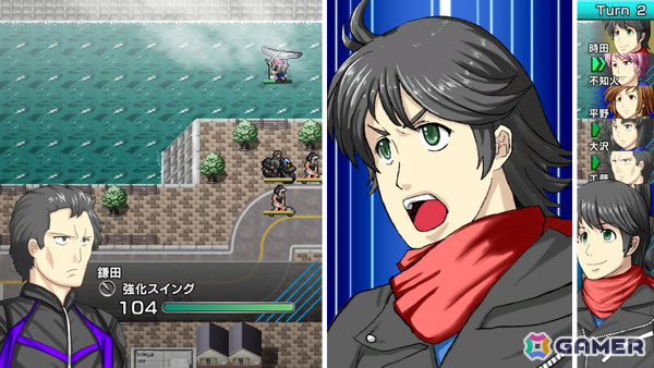 現代日本を舞台にバイクと拳で戦うシミュレーションRPG「ドラマチックロード 風の発端」が正式リリース!の画像