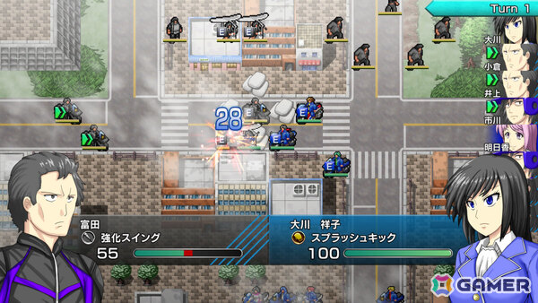 現代日本を舞台にバイクと拳で戦うシミュレーションRPG「ドラマチックロード 風の発端」が正式リリース!の画像