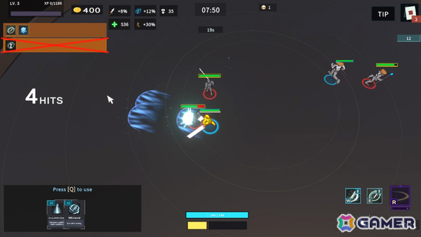 サバイバーライクに格闘ゲーム式の攻防が融合したアクションローグライト「BRAWLZERK」のSteamページが公開!の画像