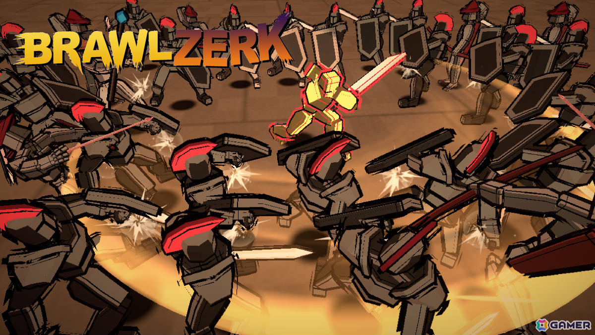 サバイバーライクに格闘ゲーム式の攻防が融合したアクションローグライト「BRAWLZERK」のSteamページが公開!の画像