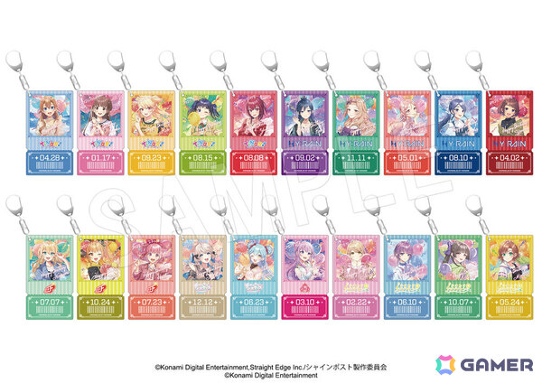 「シャインポスト」新作グッズがコミケ108に登場！ライブで大活躍のお名前応援タオルやチケットカード風アクリルキーホルダーなどがラインナップの画像8