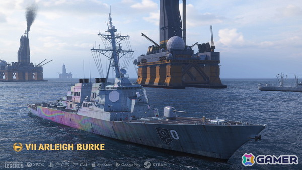「World of Warships: Legends」サービス開始7周年を記念したアップデートが配信!現代の艦艇を使って戦う限定モードも登場の画像