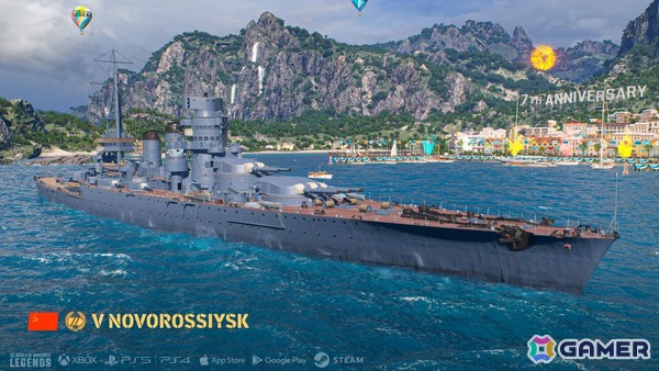 「World of Warships: Legends」サービス開始7周年を記念したアップデートが配信！現代の艦艇を使って戦う限定モードも登場の画像2