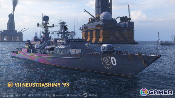 「World of Warships: Legends」サービス開始7周年を記念したアップデートが配信!現代の艦艇を使って戦う限定モードも登場の画像