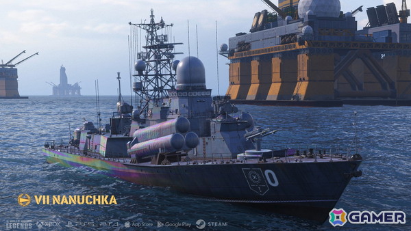 「World of Warships: Legends」サービス開始7周年を記念したアップデートが配信!現代の艦艇を使って戦う限定モードも登場の画像