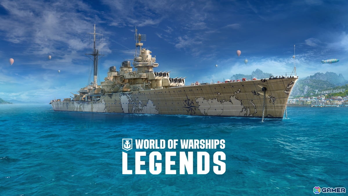 「World of Warships: Legends」サービス開始7周年を記念したアップデートが配信!現代の艦艇を使って戦う限定モードも登場の画像